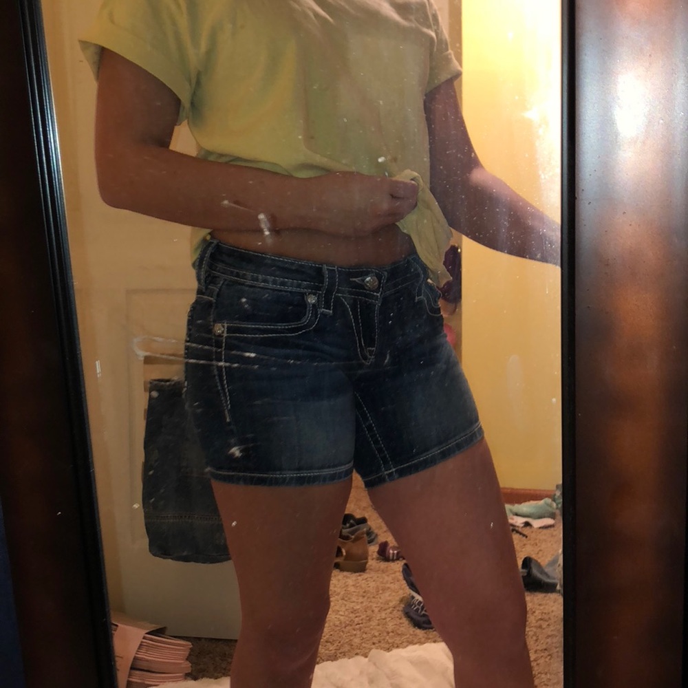 Miss Me Jean Denim Shorts